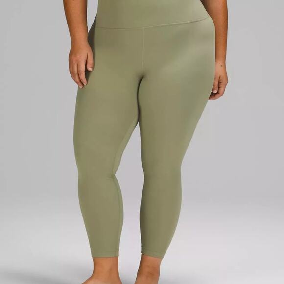 LULULEMON Rosemary Green Align High Rise Active Workout Leggings Size 20 - Picture 11 of 11